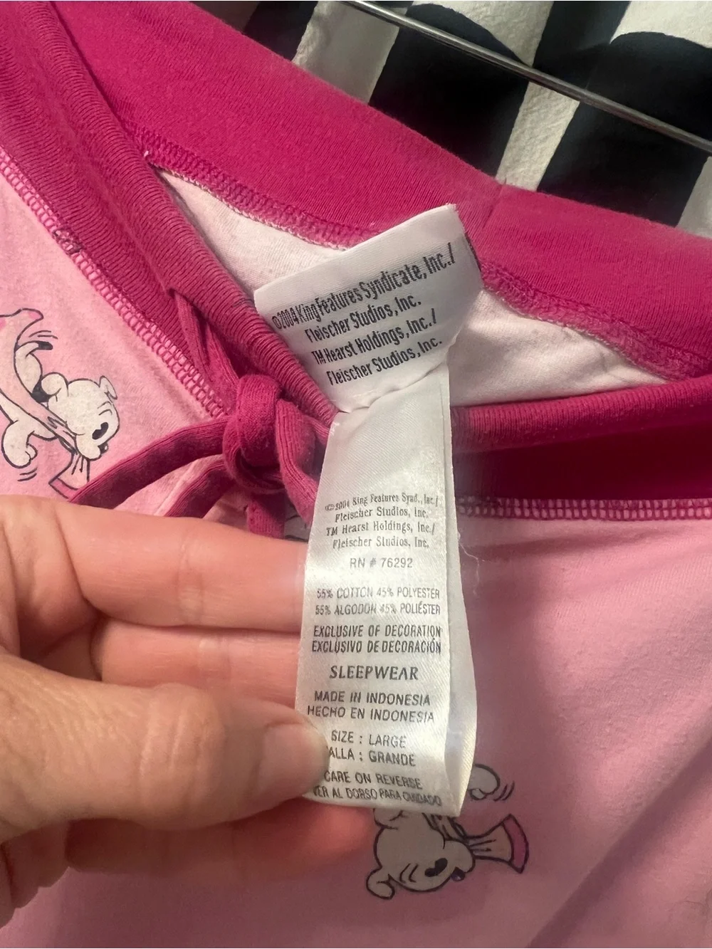 Betty Boop Pajama Set